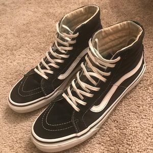 Black High Top Vans